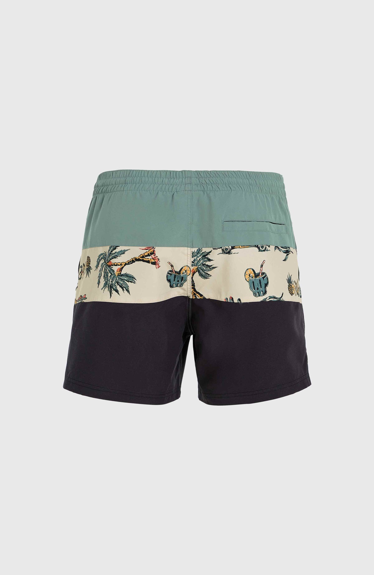 Mix and Match Cali Block 15'' zwembroek | Beige Venice Beach