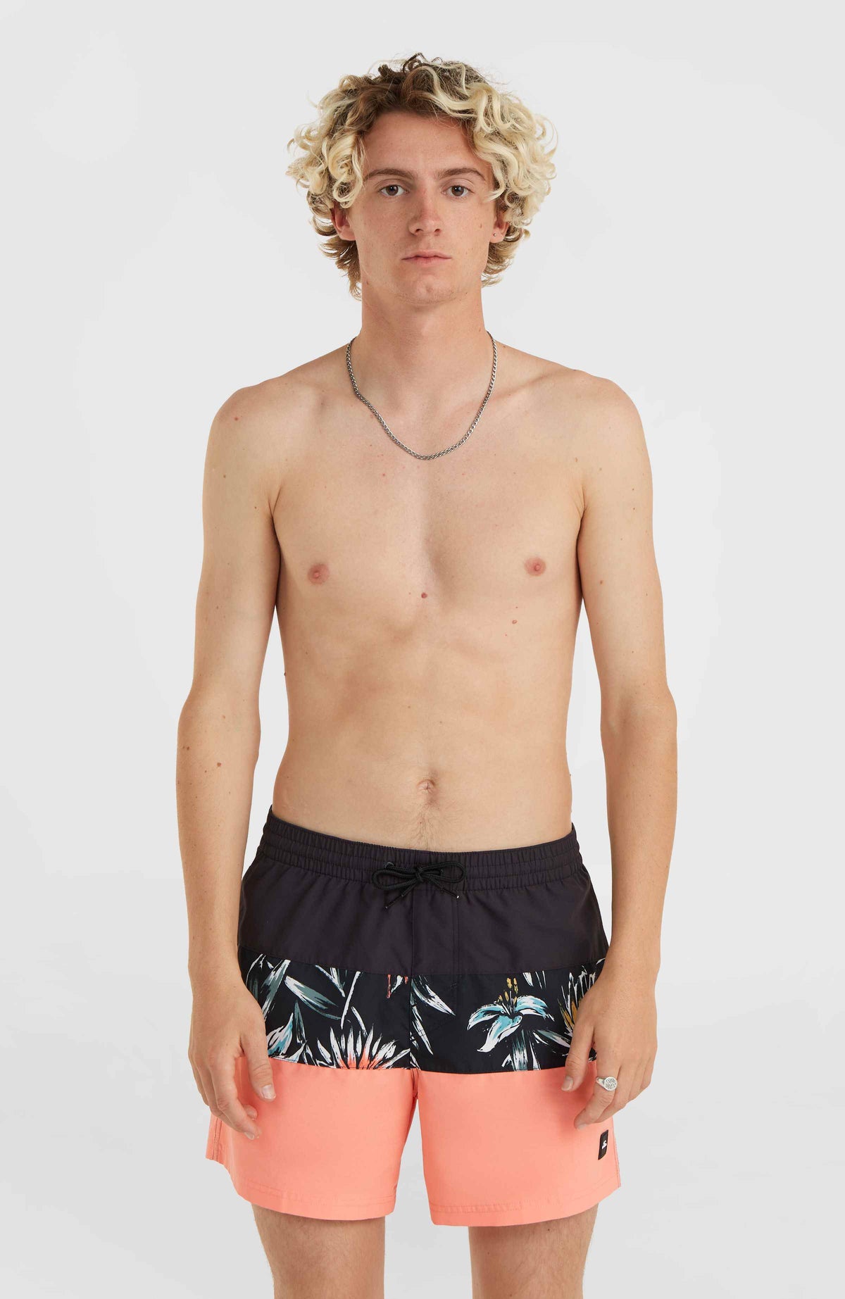 Mix and Match Cali Block 15'' zwembroek | Black Tropicana