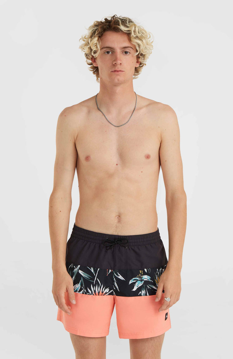 Mix and Match Cali Block 15'' zwembroek | Black Tropicana Mix and Match Cali Block 15'' zwembroek | Black Tropicana