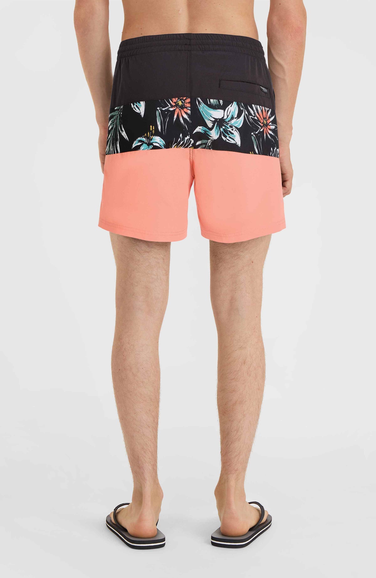 Mix and Match Cali Block 15'' zwembroek | Black Tropicana