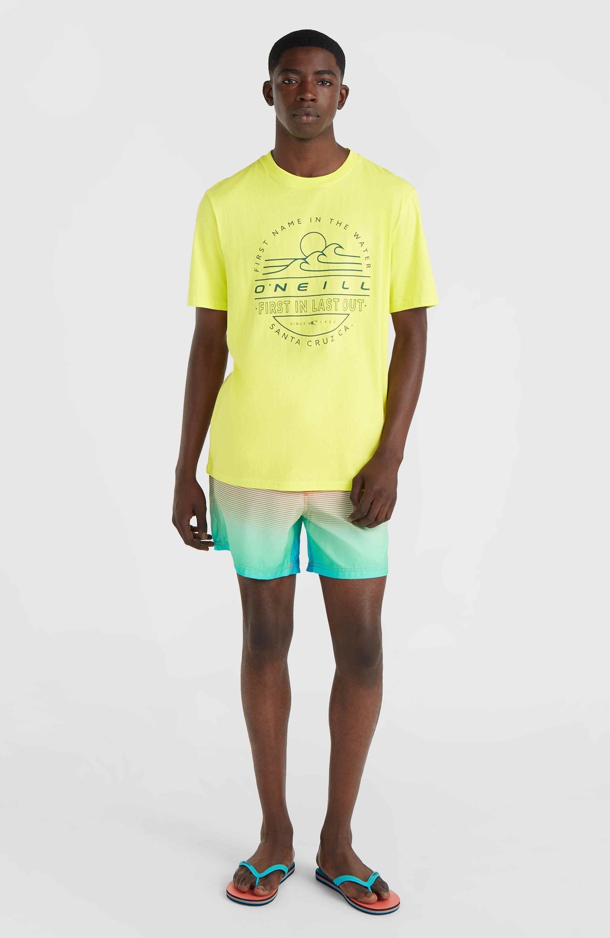 Jack O'Neill Cali Gradient 15'' zwembroek | Living Coral Simple Gradient Panel