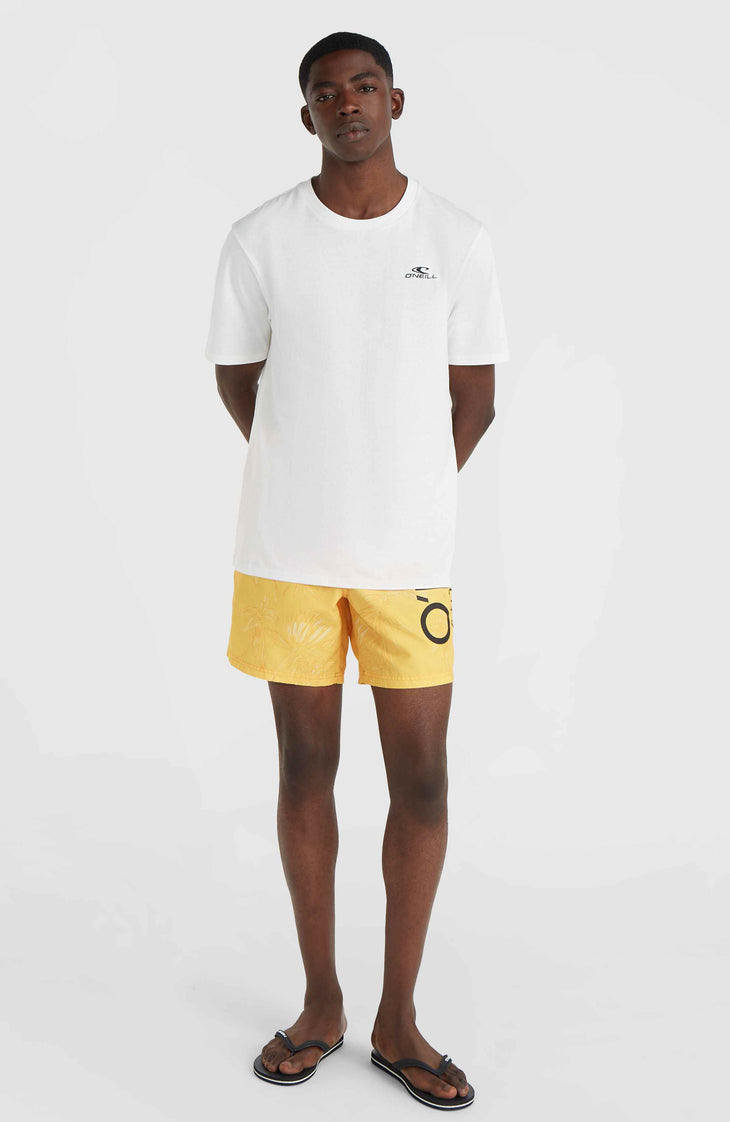 Mix and Match Cali 16'' zwembroek | Yellow Tonal Tropicana