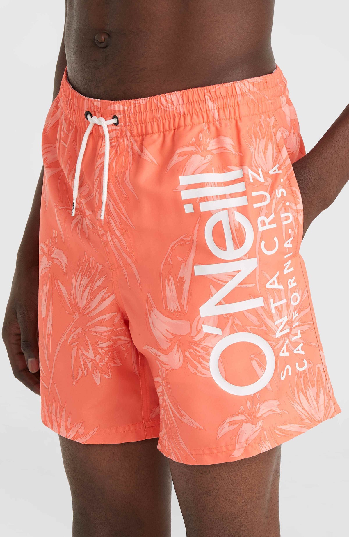 Mix and Match Cali 16'' zwembroek | Living Coral Tonal Tropicana