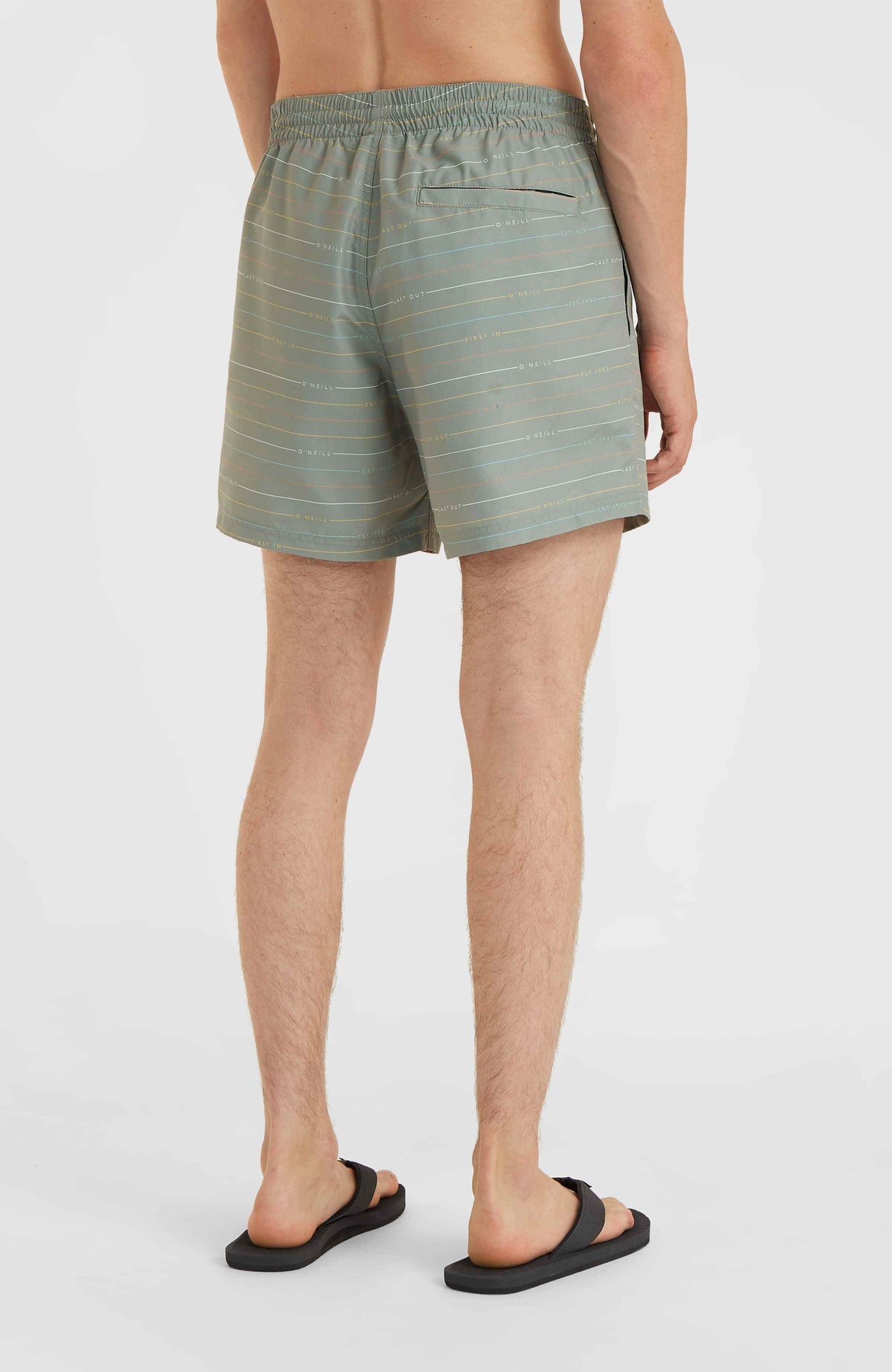 Jack O'Neill Cali First 15'' zwembroek | Green First Name Stripe
