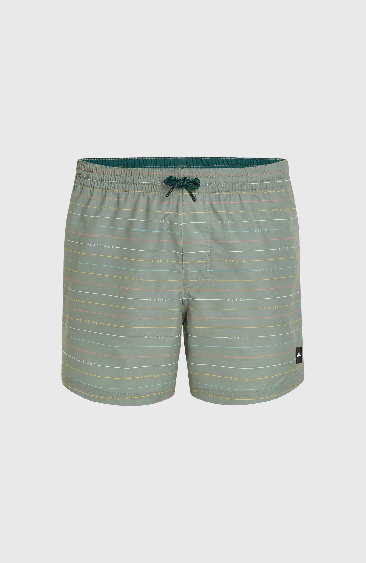 Jack O'Neill Cali First 15'' zwembroek | Green First Name Stripe