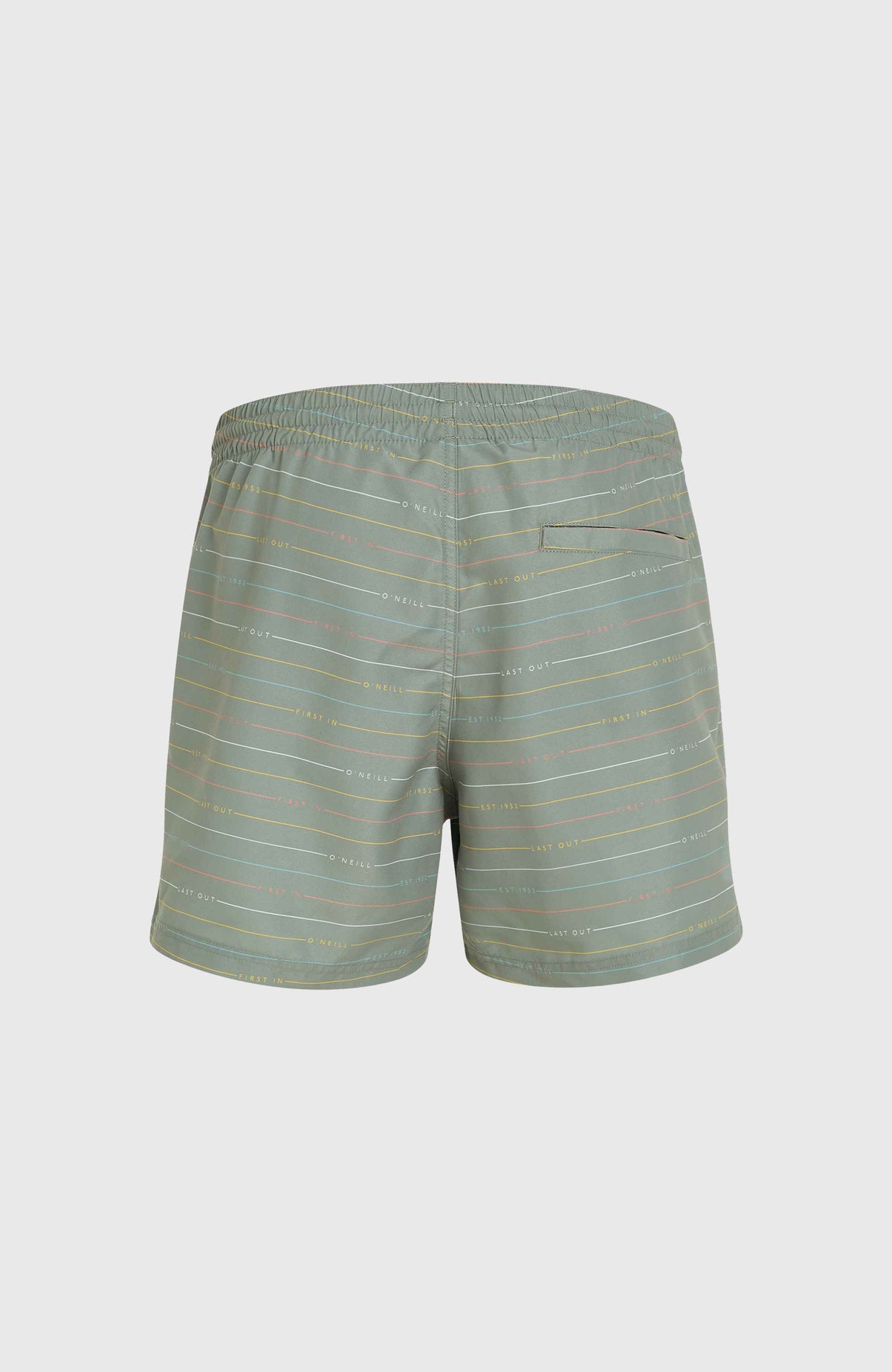 Jack O'Neill Cali First 15'' zwembroek | Green First Name Stripe