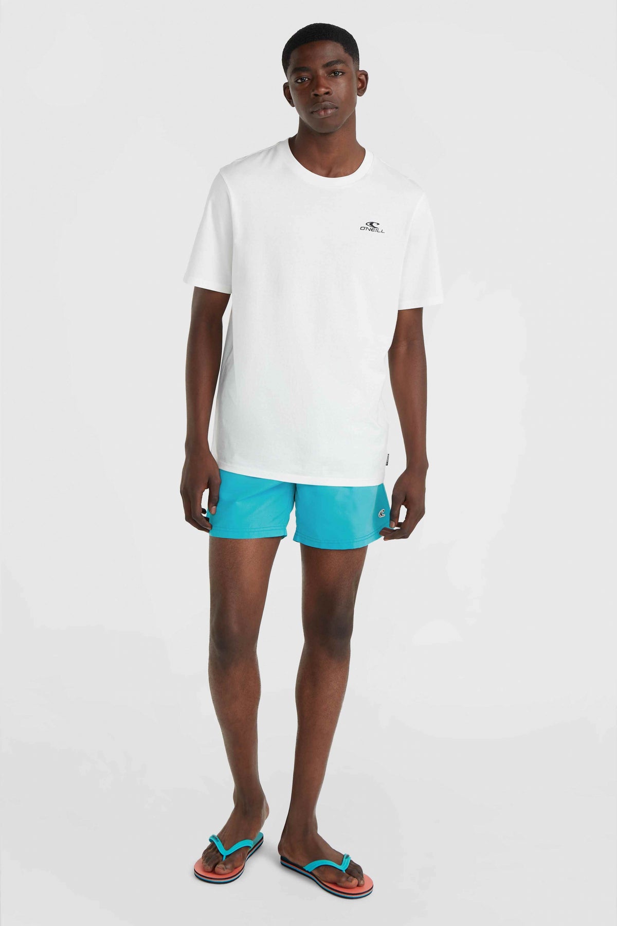 Vert 16'' zwembroek | Neon Blue