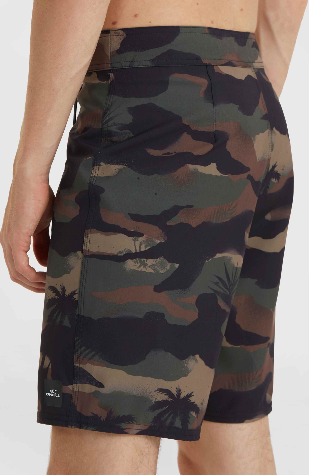 Hyperfreak Heat Camo 19'' boardshort | Green Heat Camo