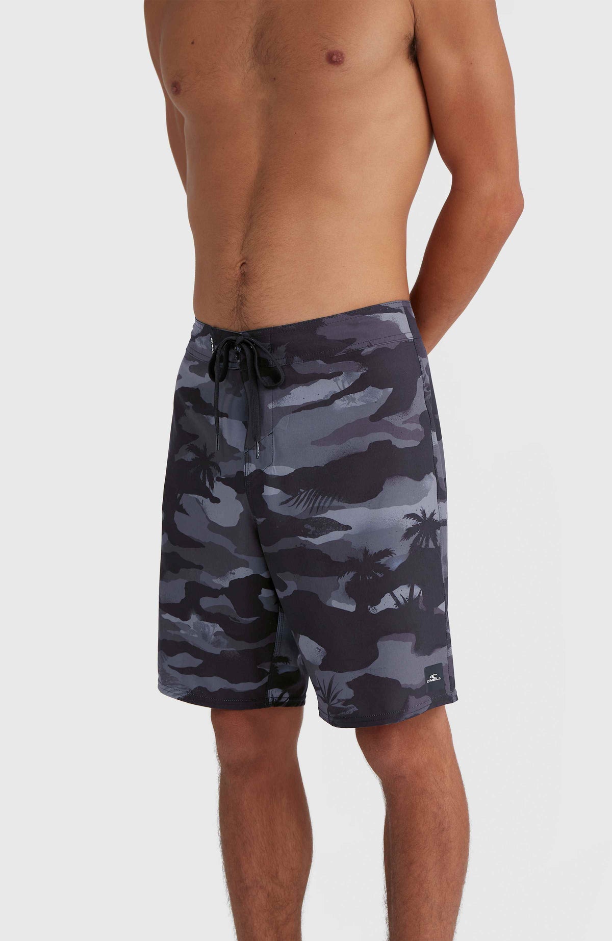 Hyperfreak Heat Camo 19'' boardshort | Black Heat Camo
