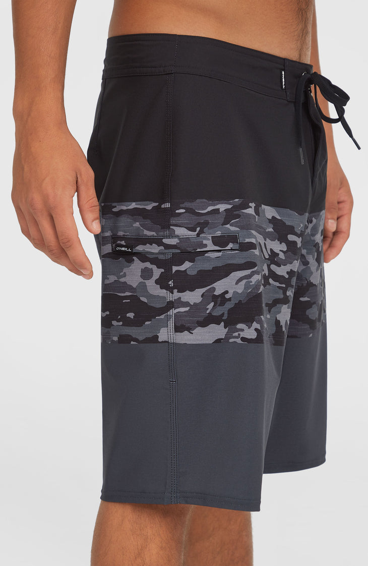 Hyperfreak Heat Block 21'' boardshort | Black Camo Heat Block