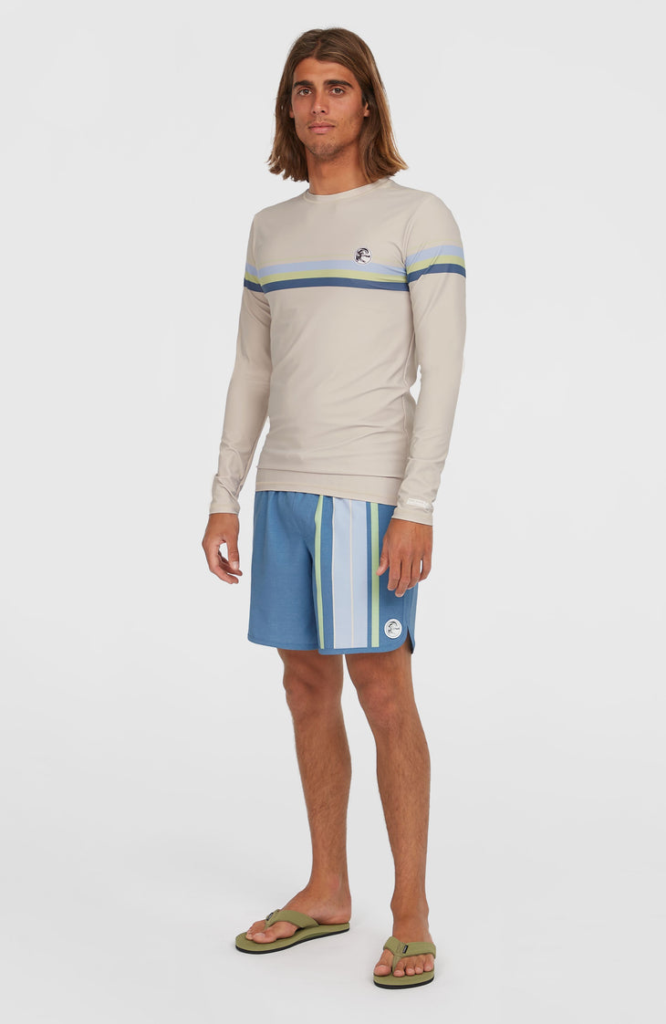 O'Riginals Scallop 16'' zwembroek | Blue Originals Longboard Stripe