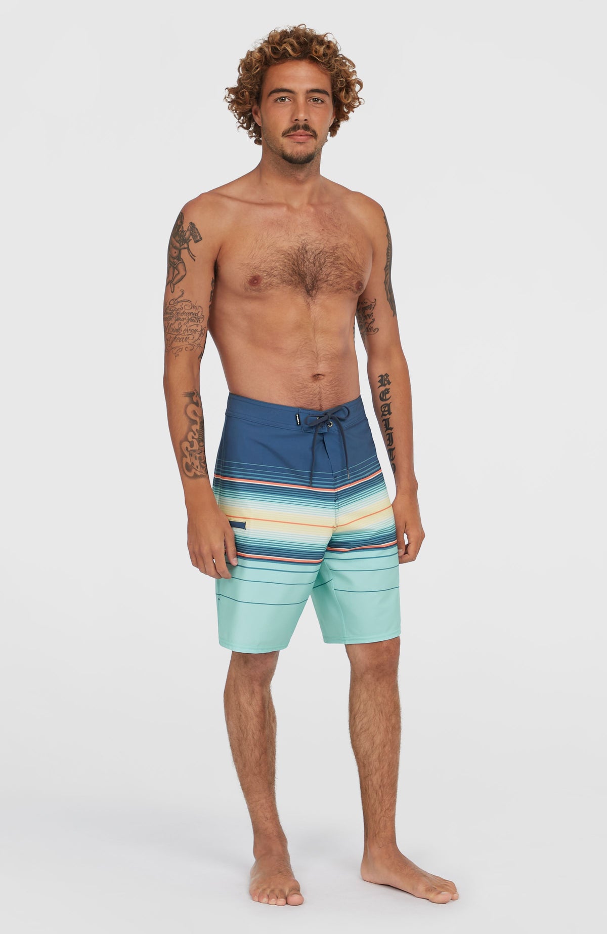 Hyperfreak Heat Stripe 21'' boardshort | Indigo Heat Stripe