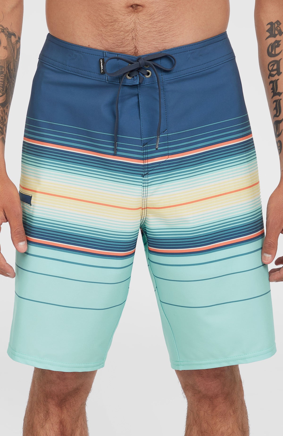 Hyperfreak Heat Stripe 21'' boardshort | Indigo Heat Stripe
