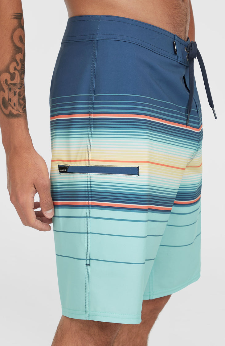 Hyperfreak Heat Stripe 21'' boardshort | Indigo Heat Stripe