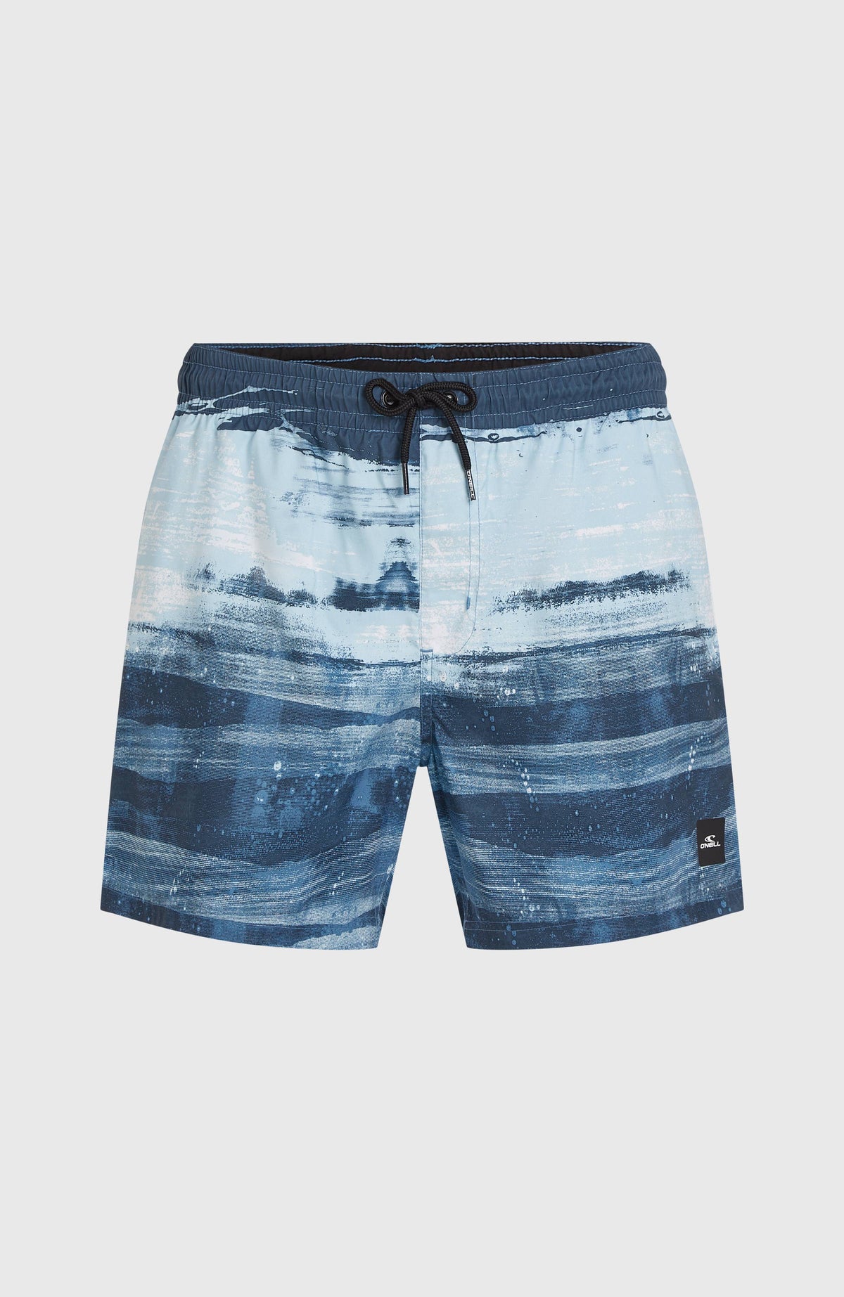 Cali Gradient 15'' zwembroek | Blue Melted Texture