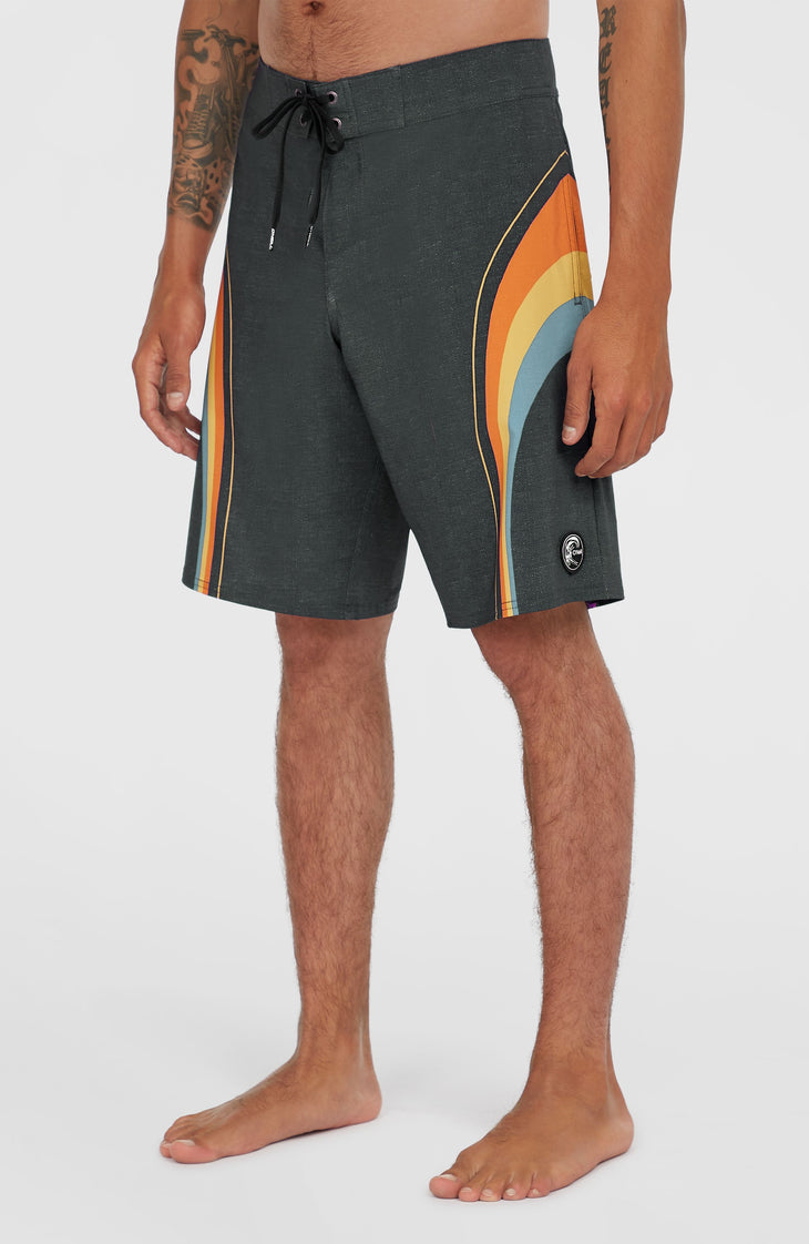 O'Riginals Longboard 19'' boardshort | Black Originals Stripe