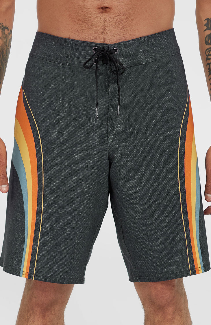 O'Riginals Longboard 19'' boardshort | Black Originals Stripe