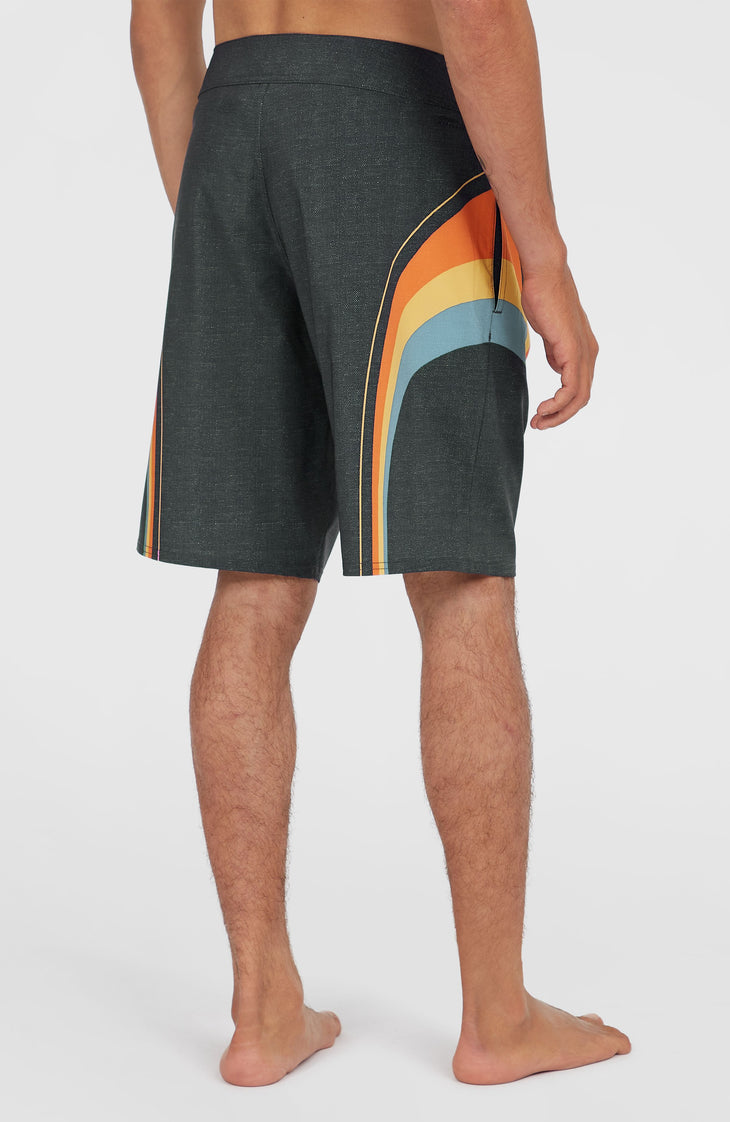 O'Riginals Longboard 19'' boardshort | Black Originals Stripe