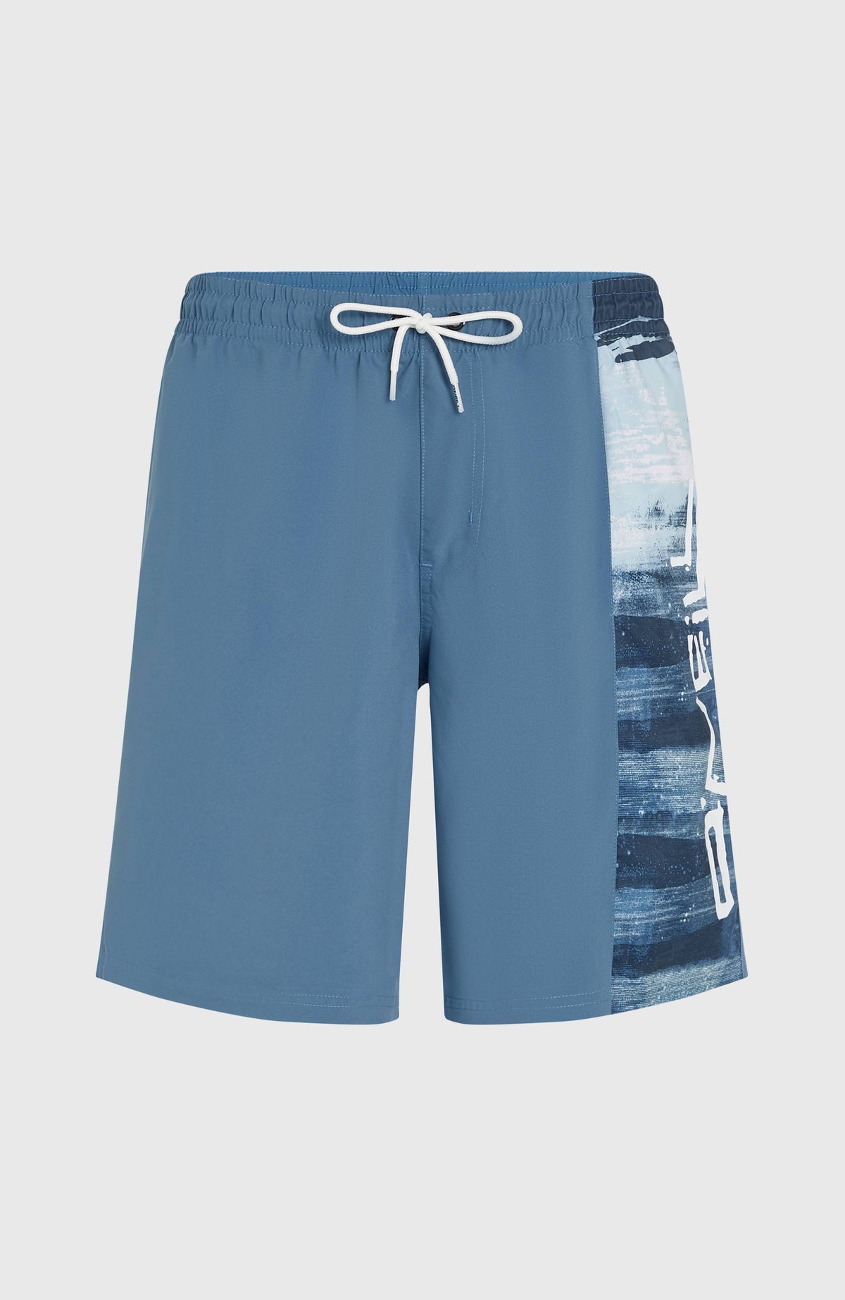 Retro 19'' zwembroek | Blue Melted Texture