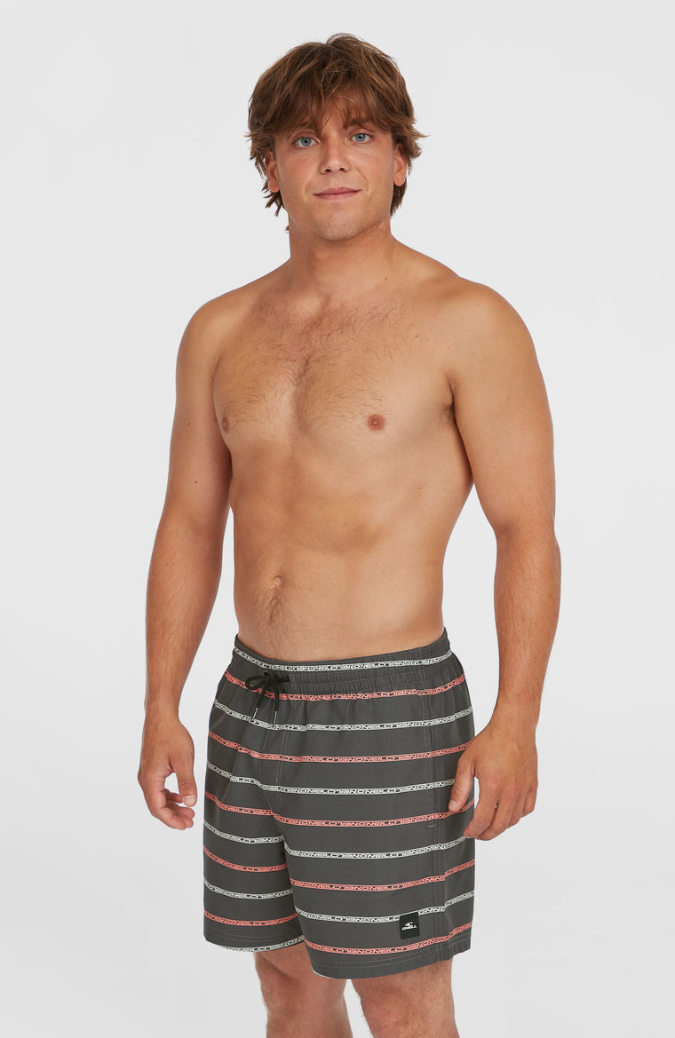 Cali First 15'' zwembroek | Grey O'Neill Stripe Cali First 15'' zwembroek | Grey O'Neill Stripe