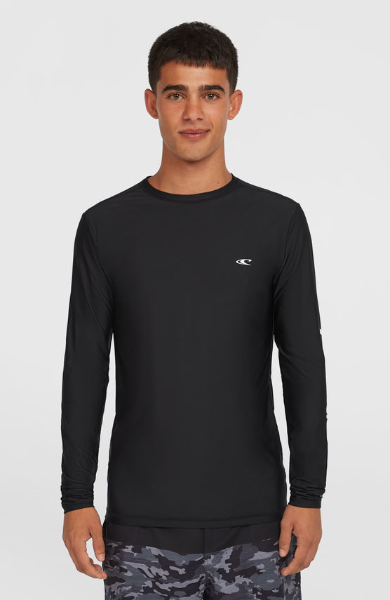 Essentials uv shirt met lange mouwen | Black Out