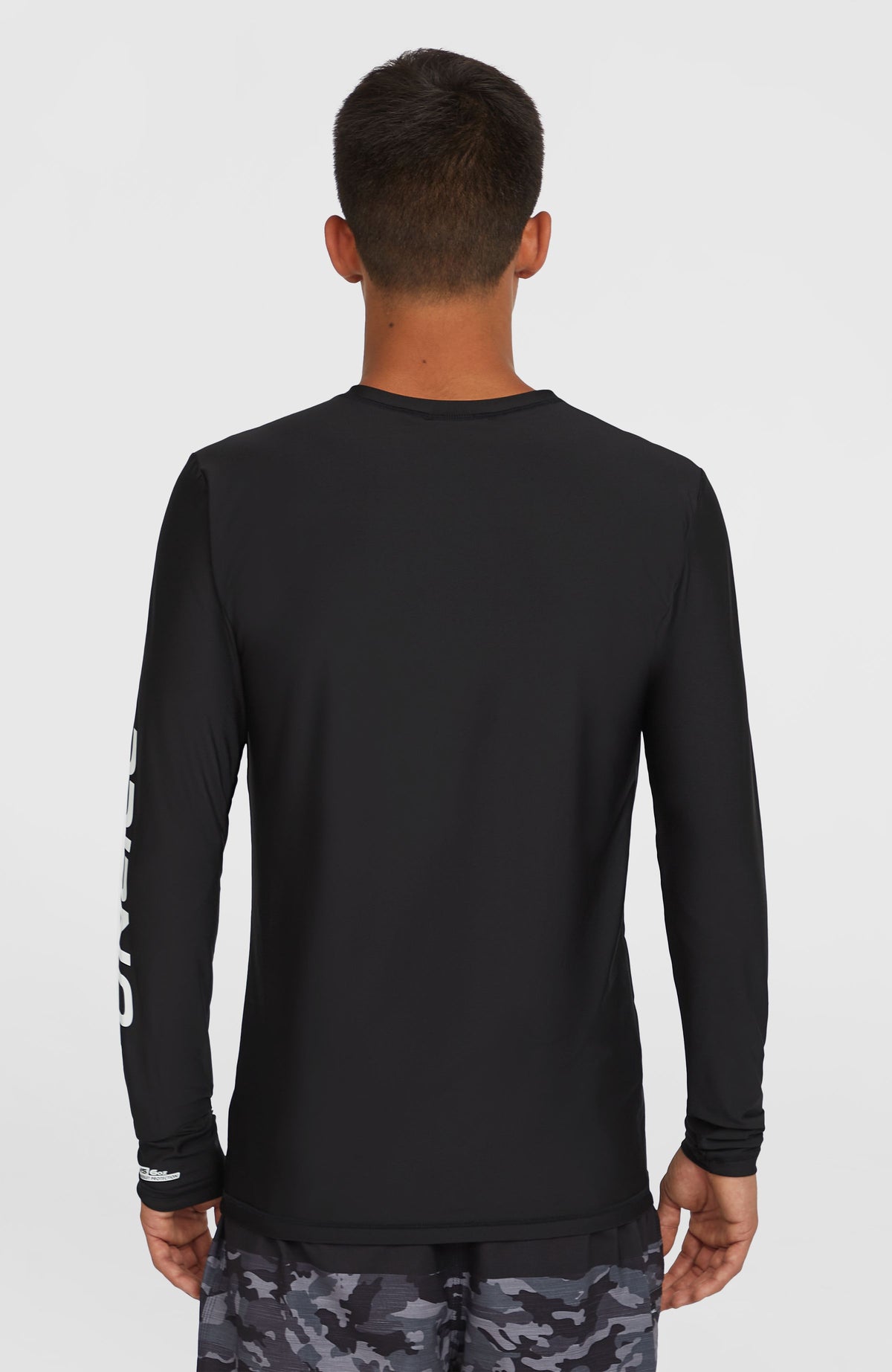 Essentials uv shirt met lange mouwen | Black Out