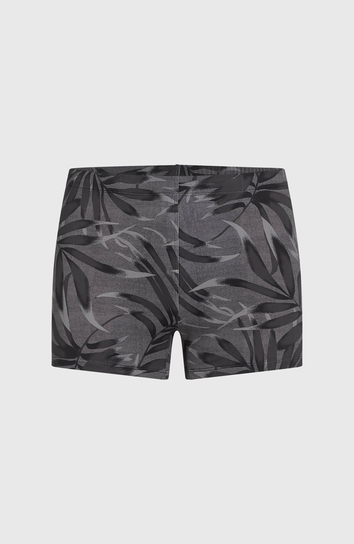 Essentials Floral zwemboxer | Black Dipped Leaves