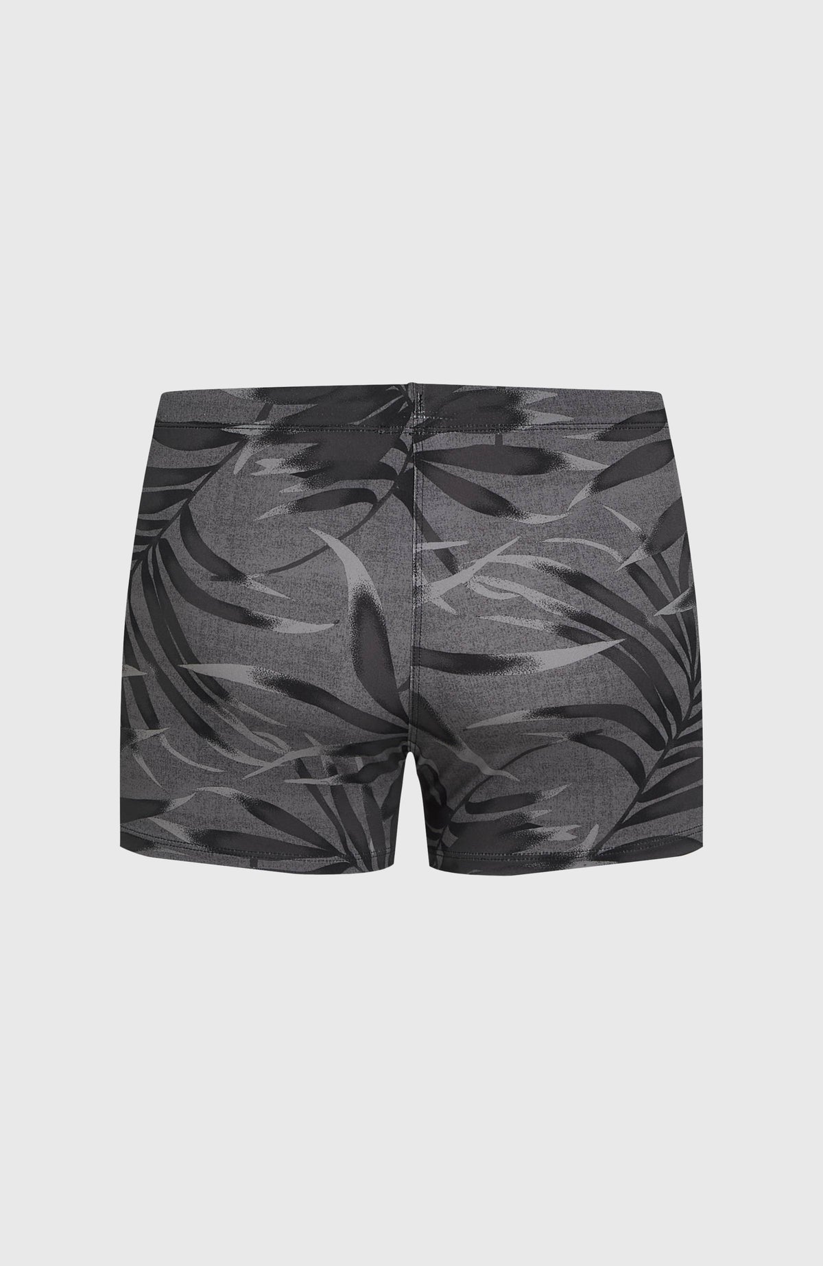 Essentials Floral zwemboxer | Black Dipped Leaves