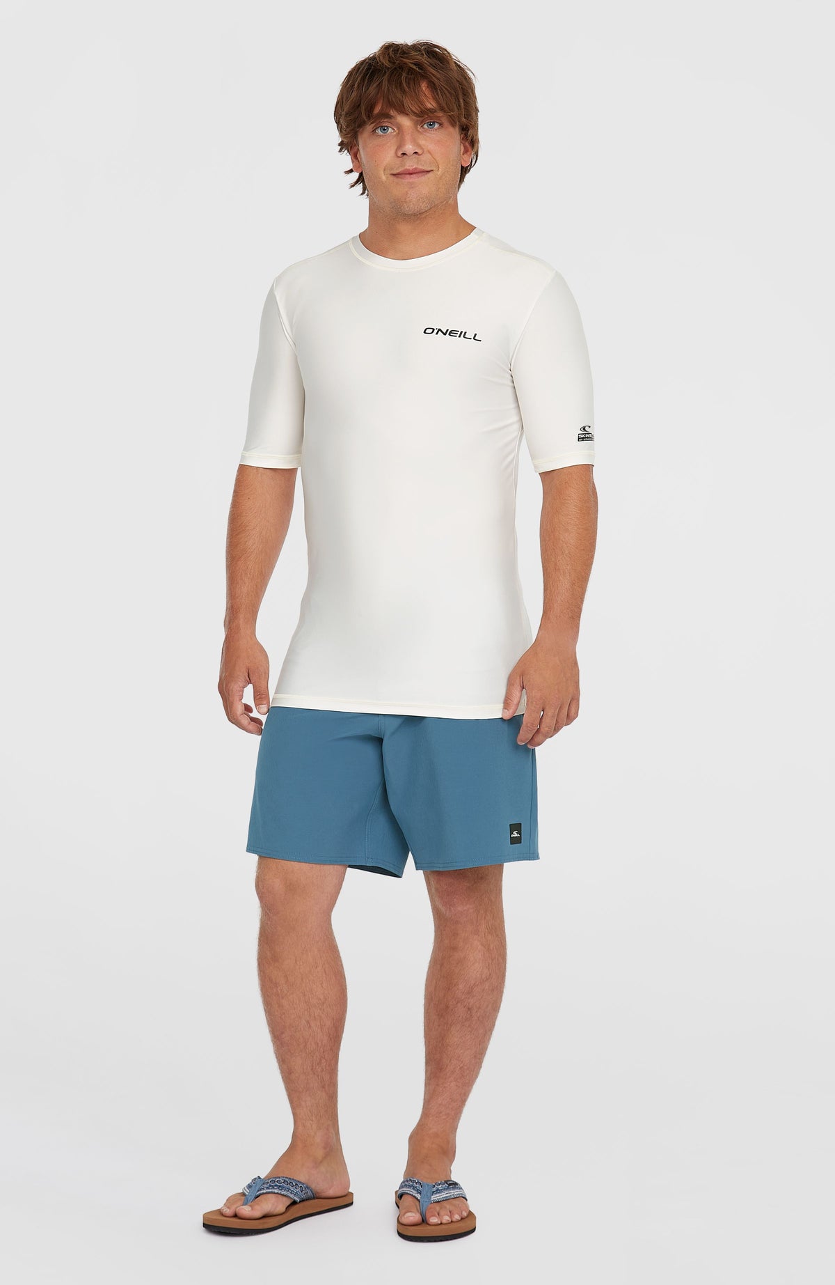 Essentials uv shirt met korte mouwen | Snow White