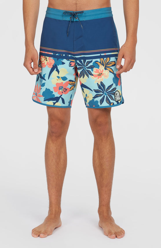 Cruzer Scallop 18'' boardshort | Indigo Scallop