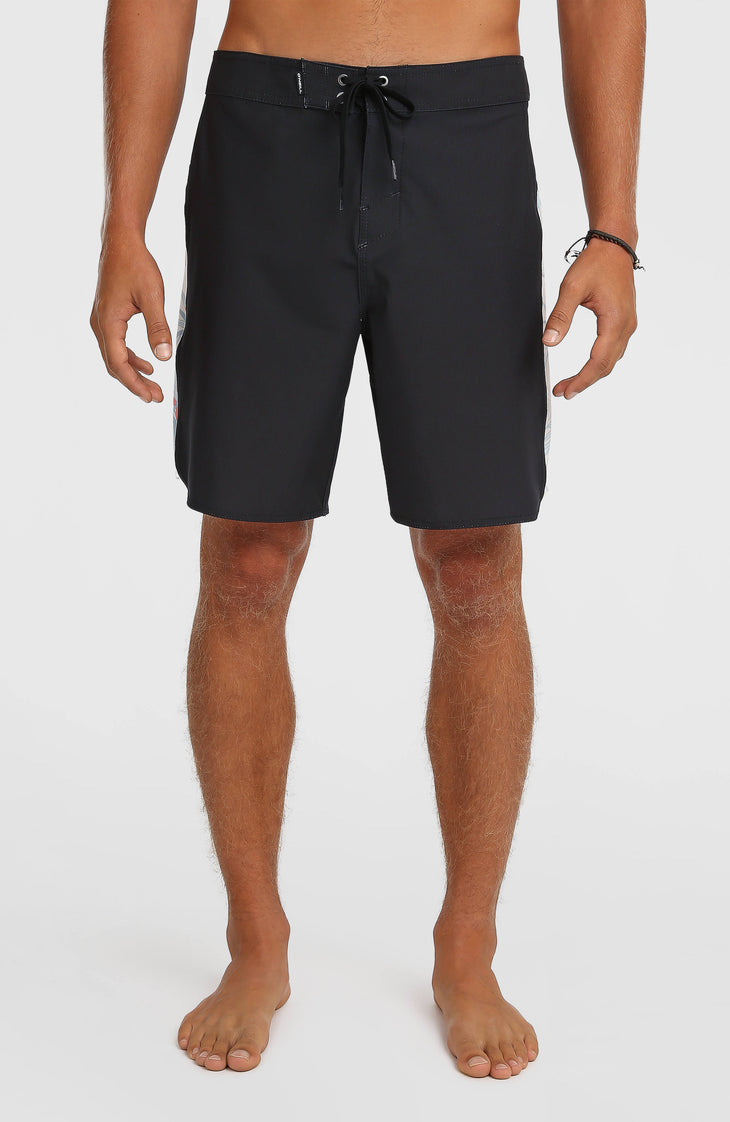 Hyperfreak Tech Panel 18'' boardshort | Black Tech Panel