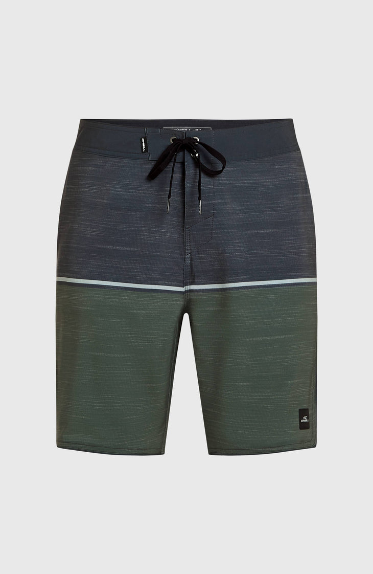 Hyperfreak Mysto Block 19'' boardshort | Dark Olive Mysto Block