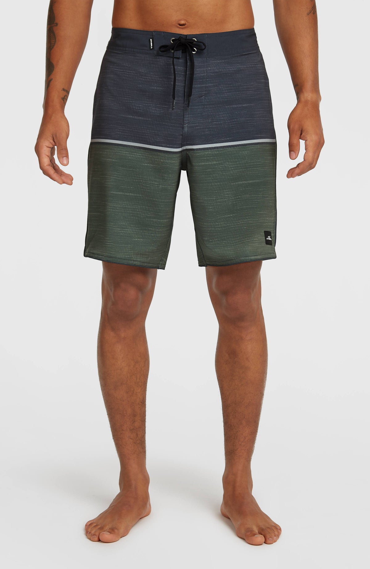 Hyperfreak Mysto Block 19'' boardshort | Dark Olive Mysto Block