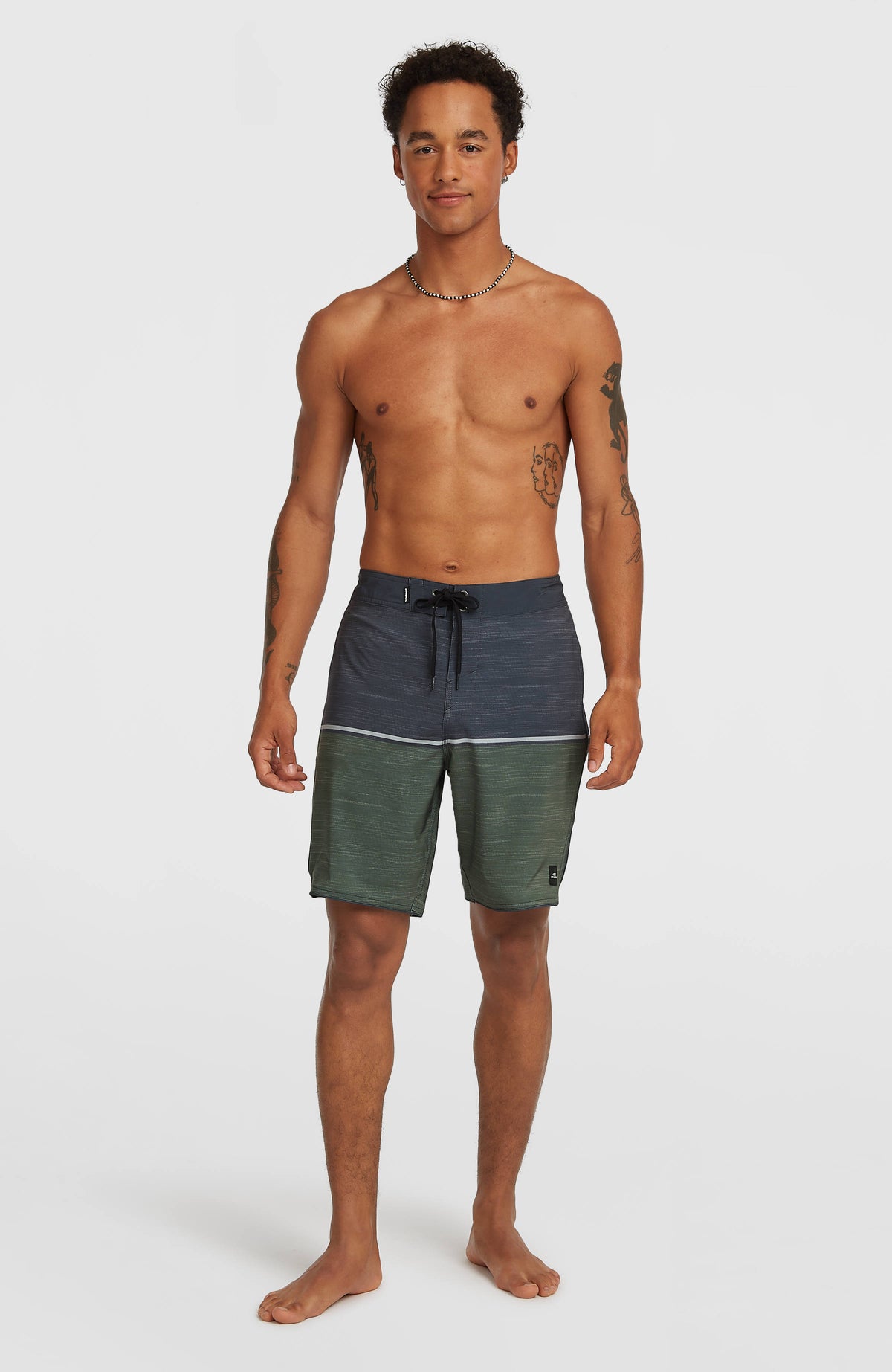 Hyperfreak Mysto Block 19'' boardshort | Dark Olive Mysto Block