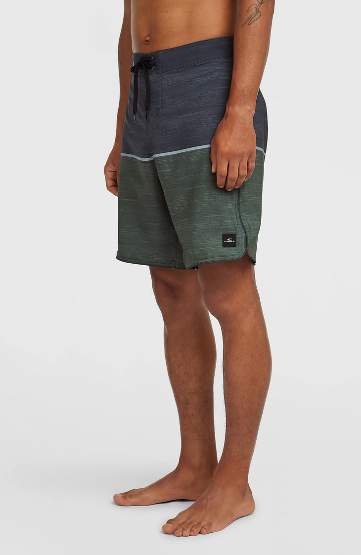 Hyperfreak Mysto Block 19'' boardshort | Dark Olive Mysto Block