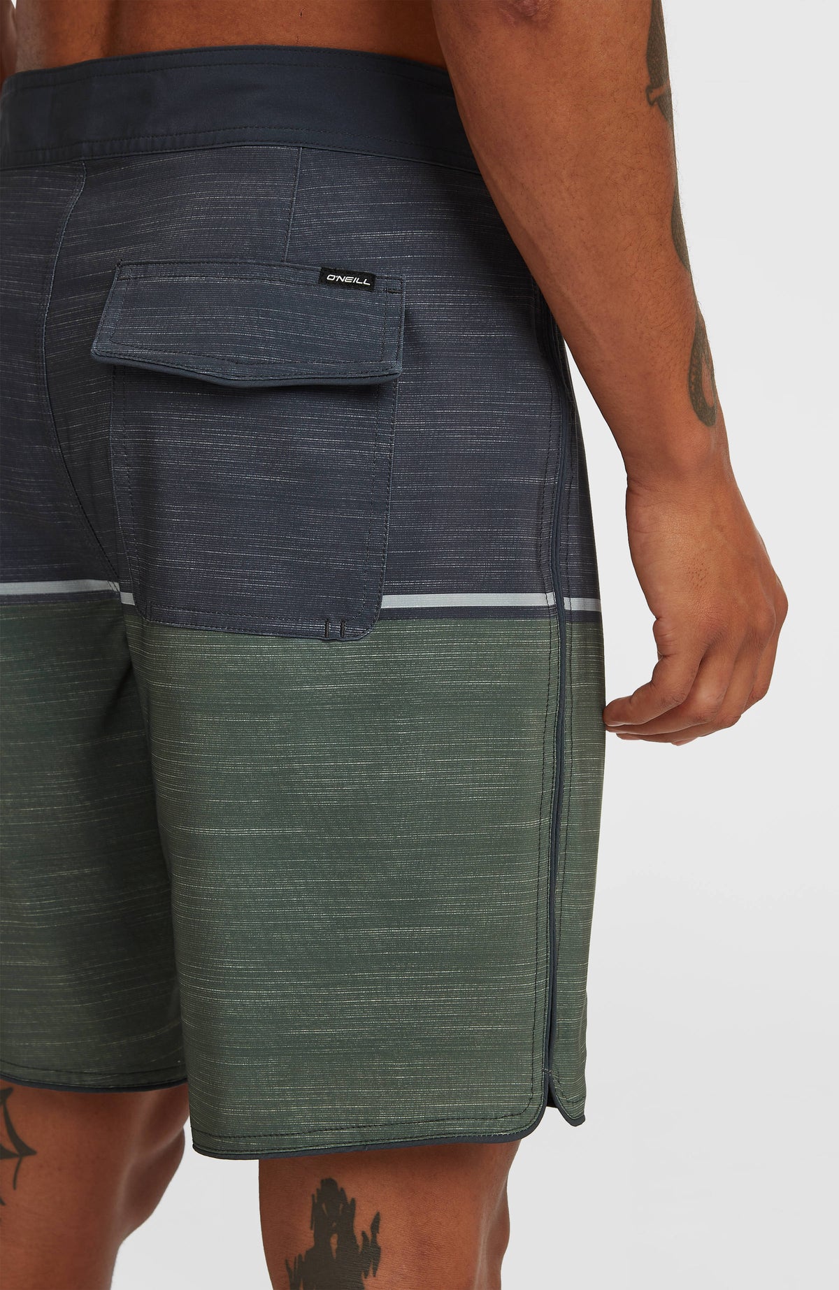 Hyperfreak Mysto Block 19'' boardshort | Dark Olive Mysto Block