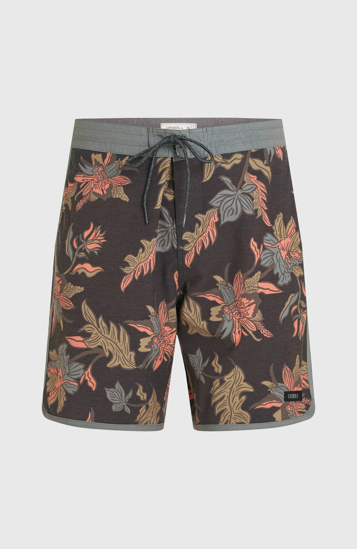 Cruzer Scallop 18'' boardshort | Black Cruzer Scallop