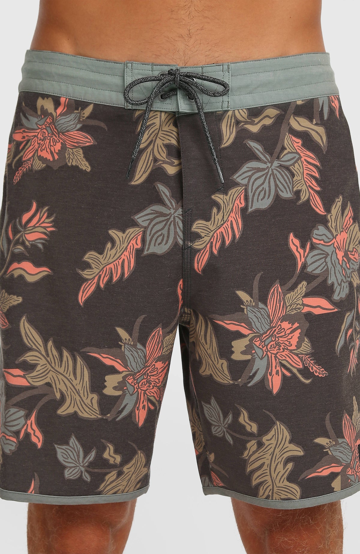 Cruzer Scallop 18'' boardshort | Black Cruzer Scallop