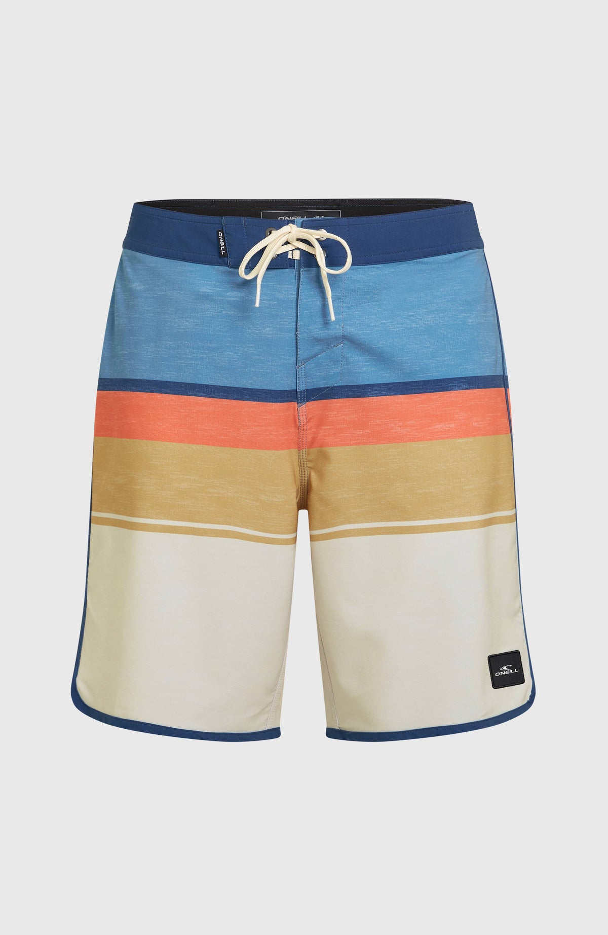 Lennox Scallop 19'' boardshort | Light Khaki Lennox Scallop