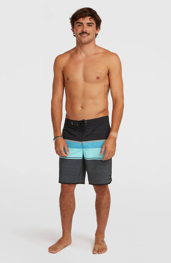 Lennox Scallop 19'' boardshort | Phantom Lennox Scallop