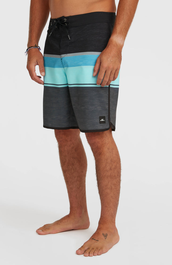 Lennox Scallop 19'' boardshort | Phantom Lennox Scallop