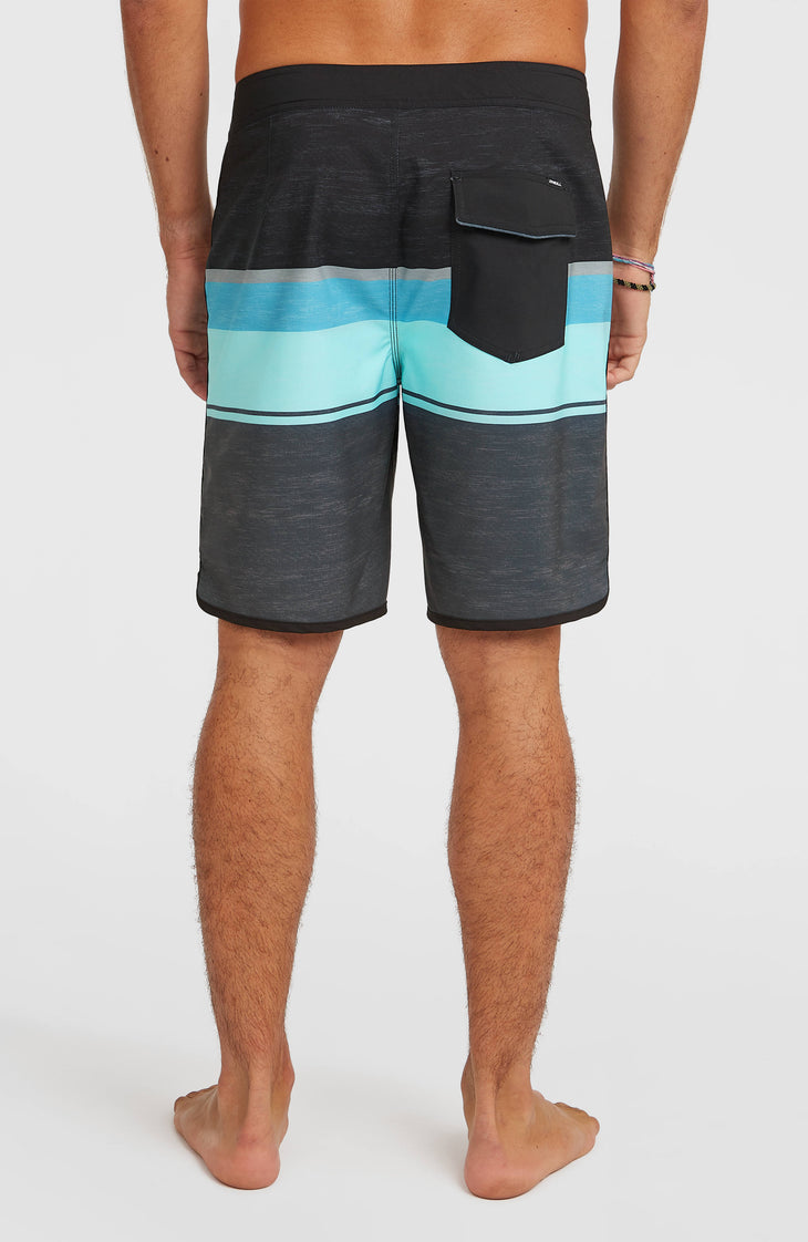 Lennox Scallop 19'' boardshort | Phantom Lennox Scallop