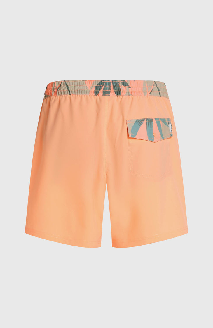 Pocket Print 16'' zwembroek | Funky Peach