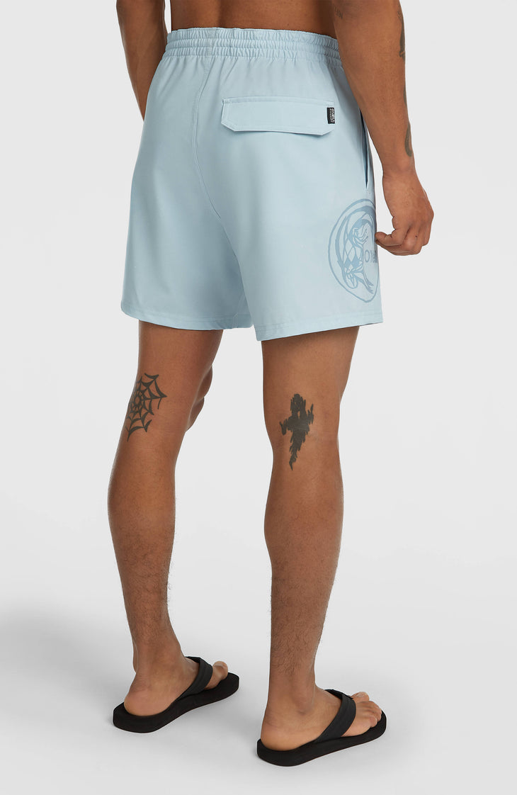 O'Riginals Cali Ocean 16'' zwembroek | Light Blue O'iginals Acid Wash