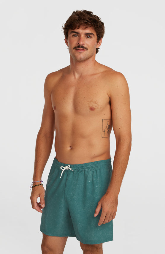 O'Riginals Cali Ocean 16'' zwembroek | Green Originals Acid Wash