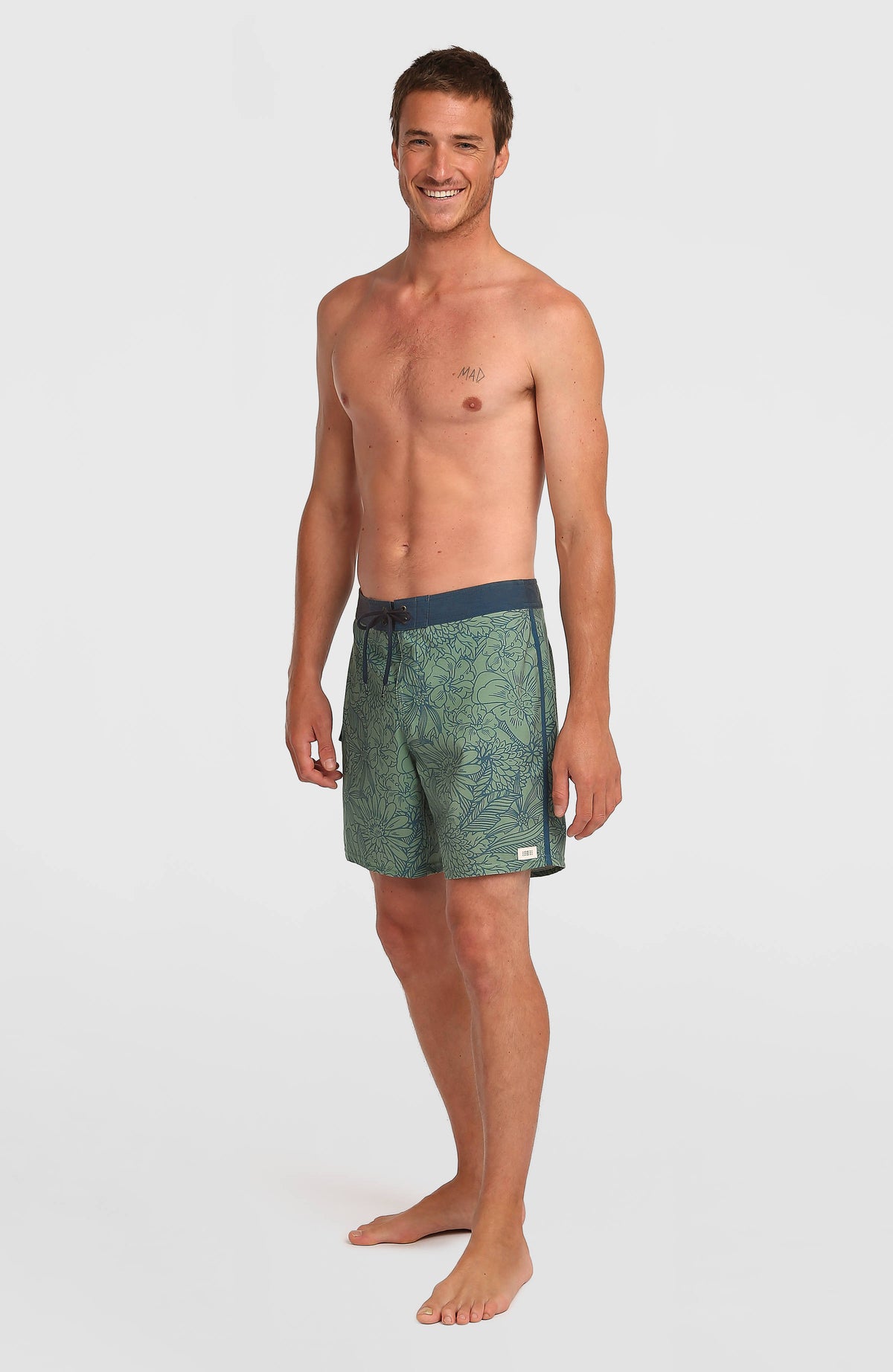 Lineup 18'' boardshort | Sage Lineup