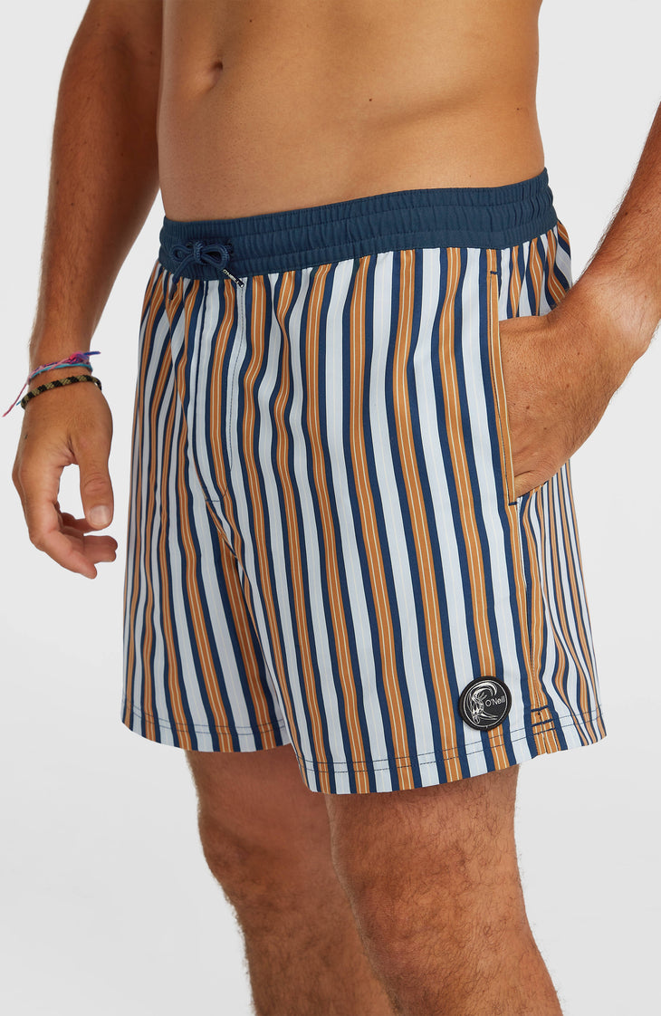 O'Riginals Stripe 15'' zwembroek | Blue Originals stripe