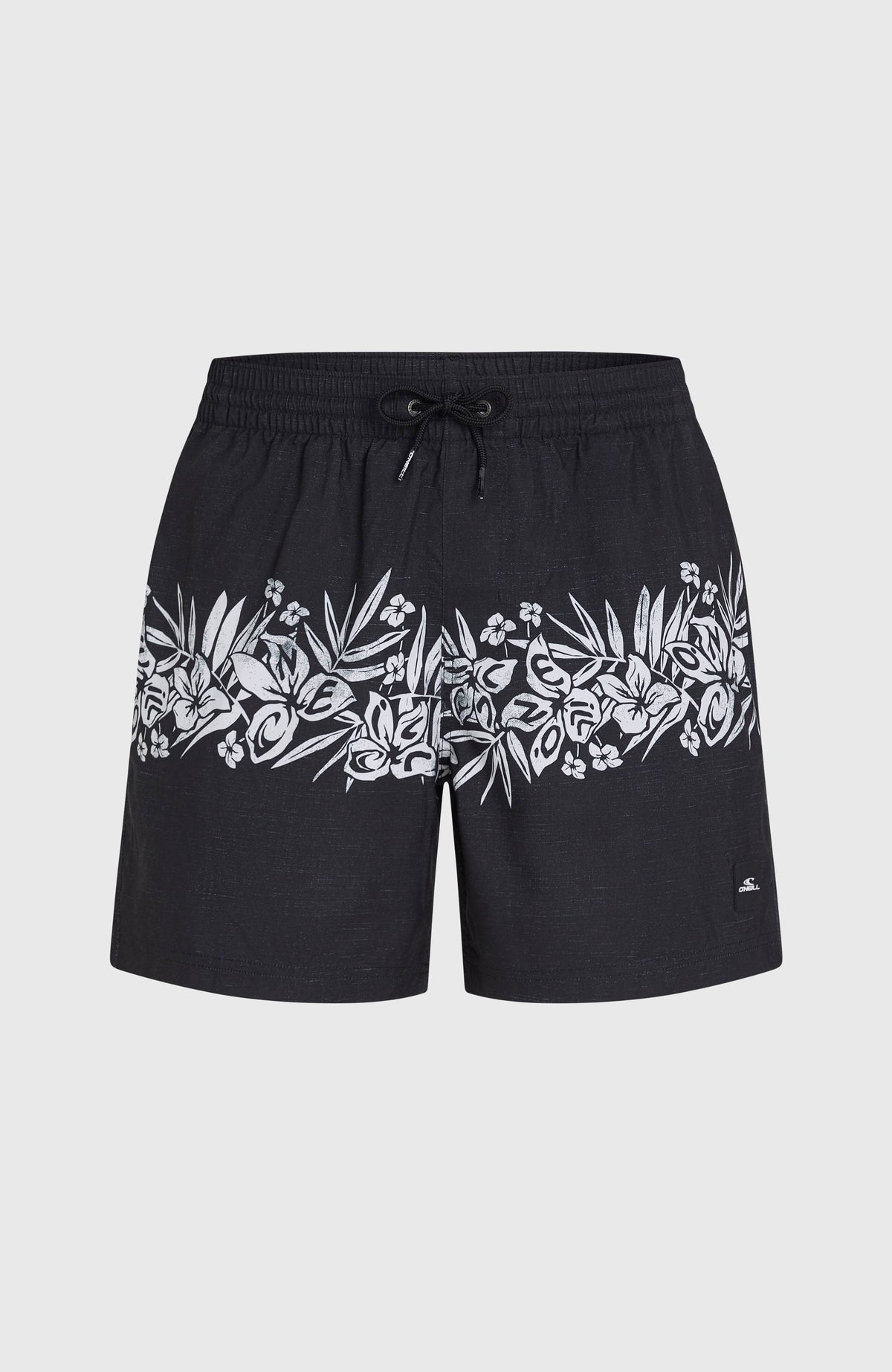 O'Neill Uni Flower 16'' zwembroek | Black Tropical Stripe