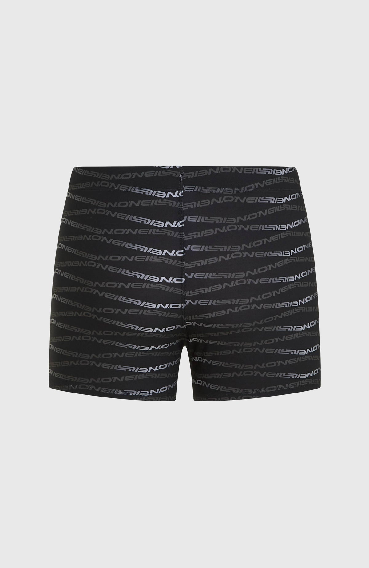 Essentials All-Over-Print zwemboxer | Black Boys Gradient Stripe
