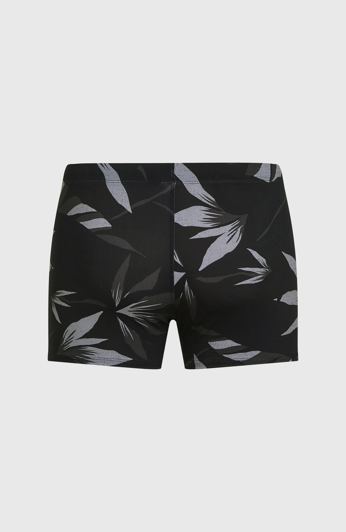 Essentials All-Over-Print zwemboxer | Black Tropicana Small